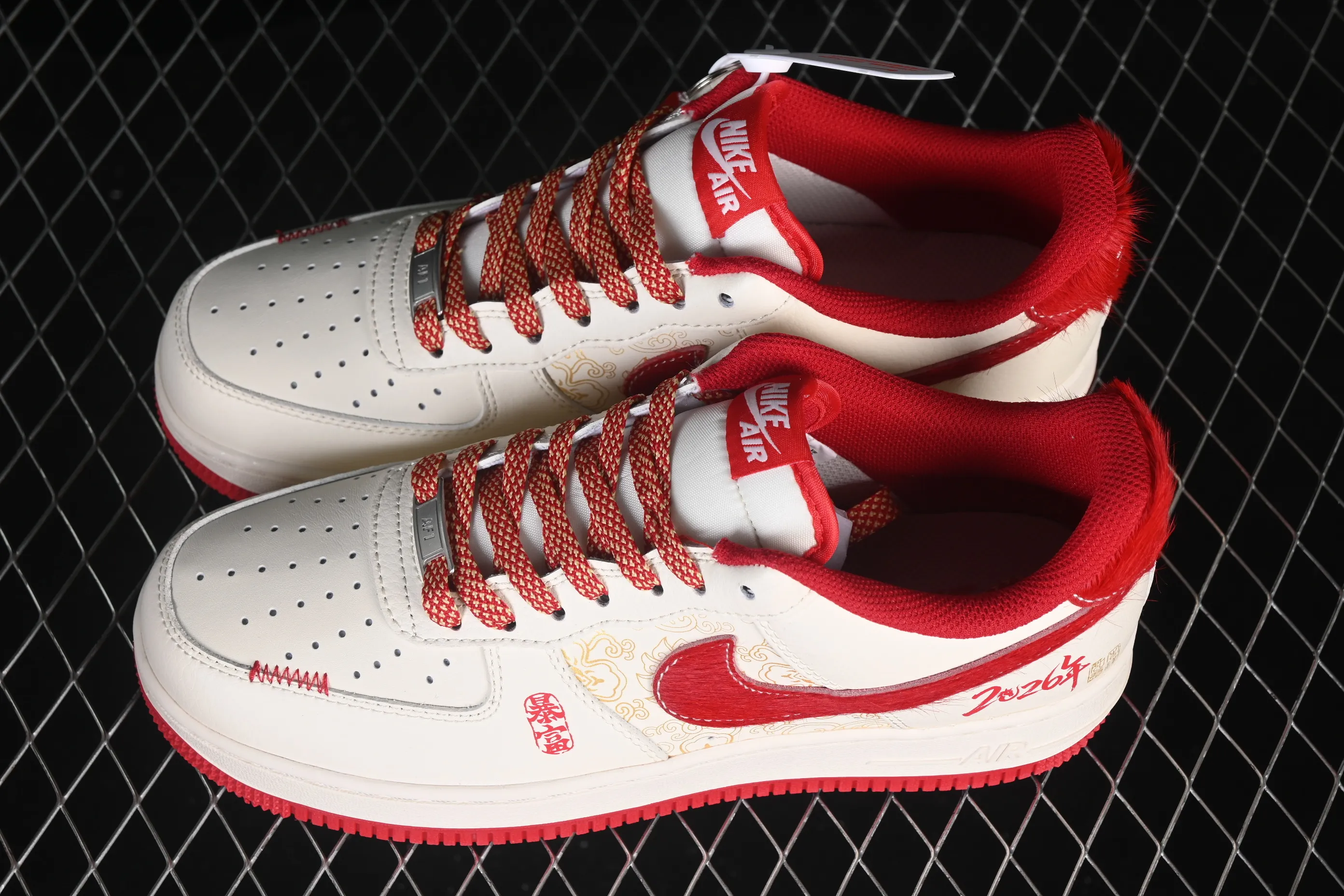 All categories Nk Air Force 1 Air Force series Nk Air Force 1 Low Air Force low-top Nike Air Force 1'07 Low Year of the Horse limited edition Air Force 1 low-top casual sneakers QW5288-118